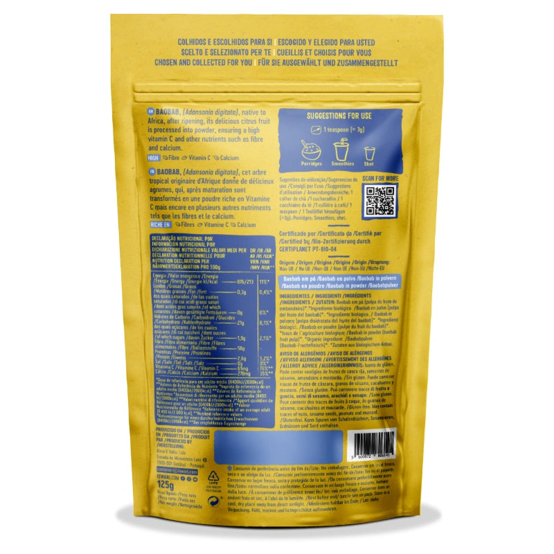Iswari - Bio-Baobab-Pulver - 125g 125g