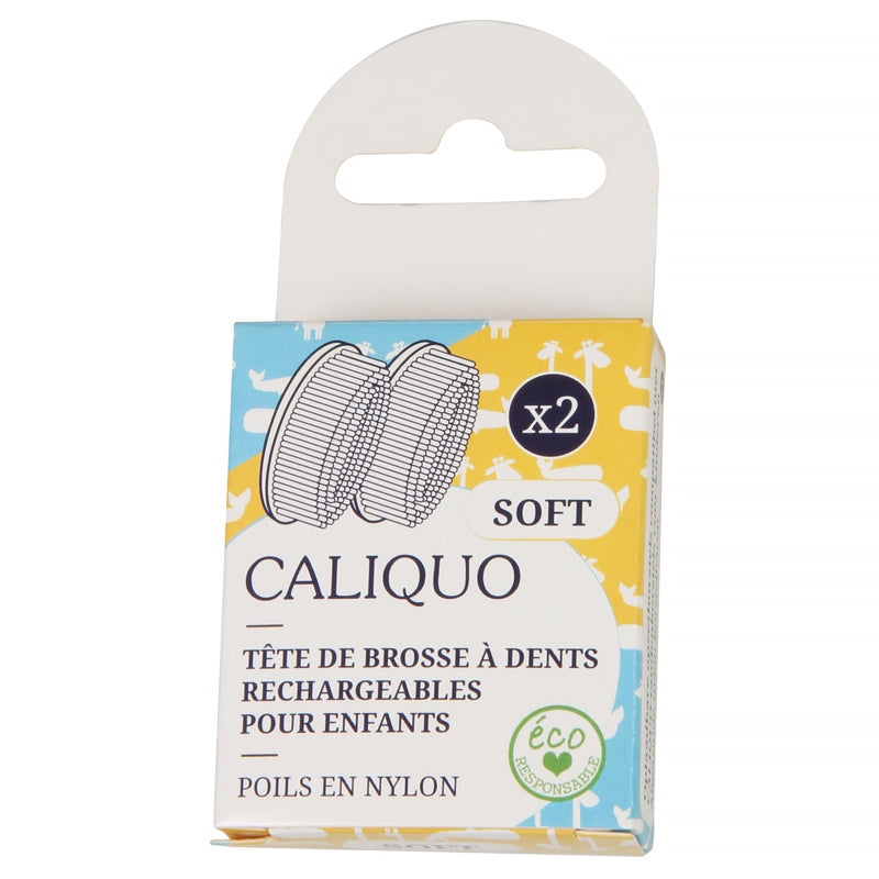Caliquo - 2 austauschbare Kinderköpfe, weiches Nylon