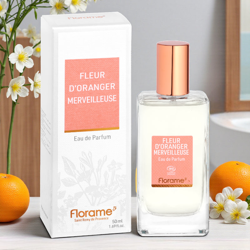 Florame - Eau de parfum BIO Fleur d'Oranger Merveilleuse 50ml