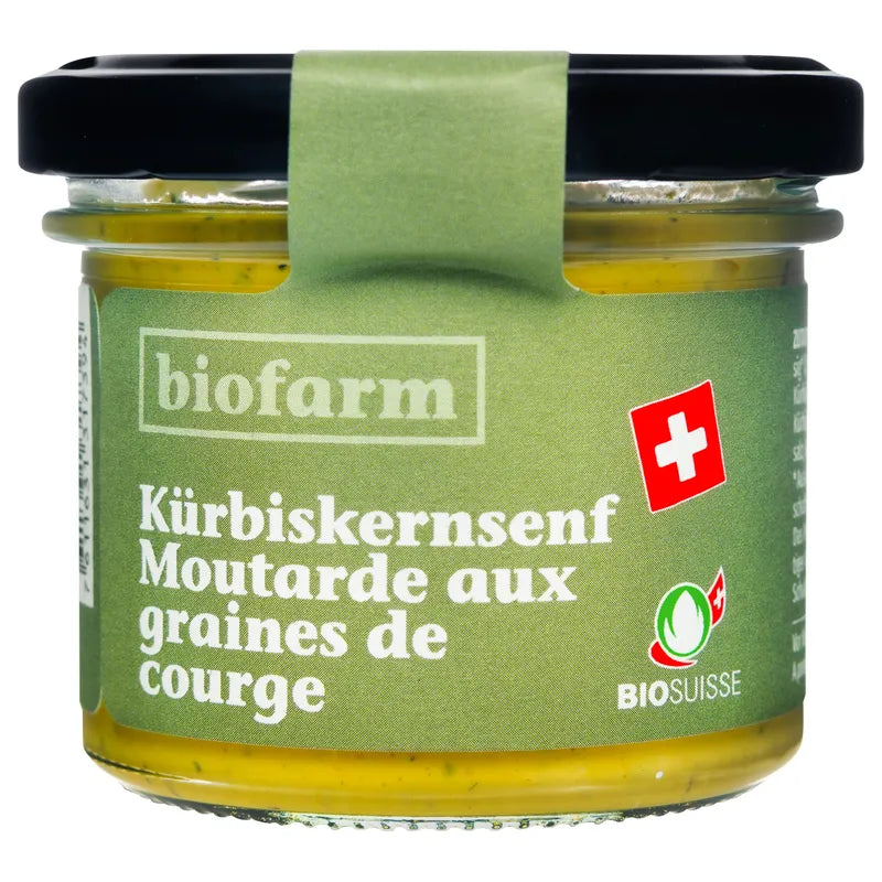 Biofarm - Moutarde aux graines de courge BIO