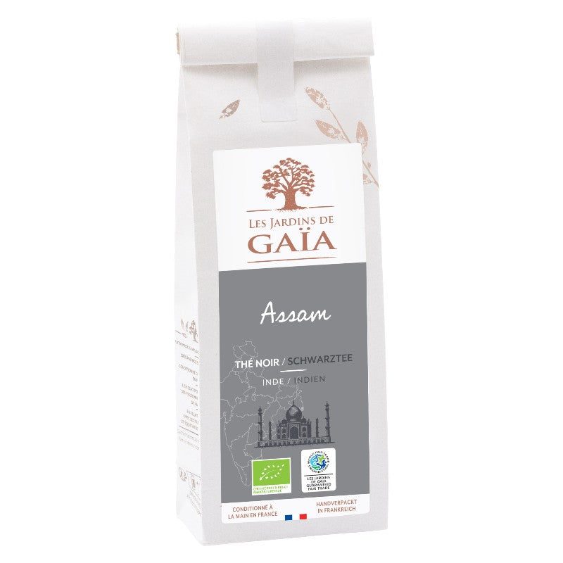 Les Jardins de Gaïa - Assam thé noir BIO 100g