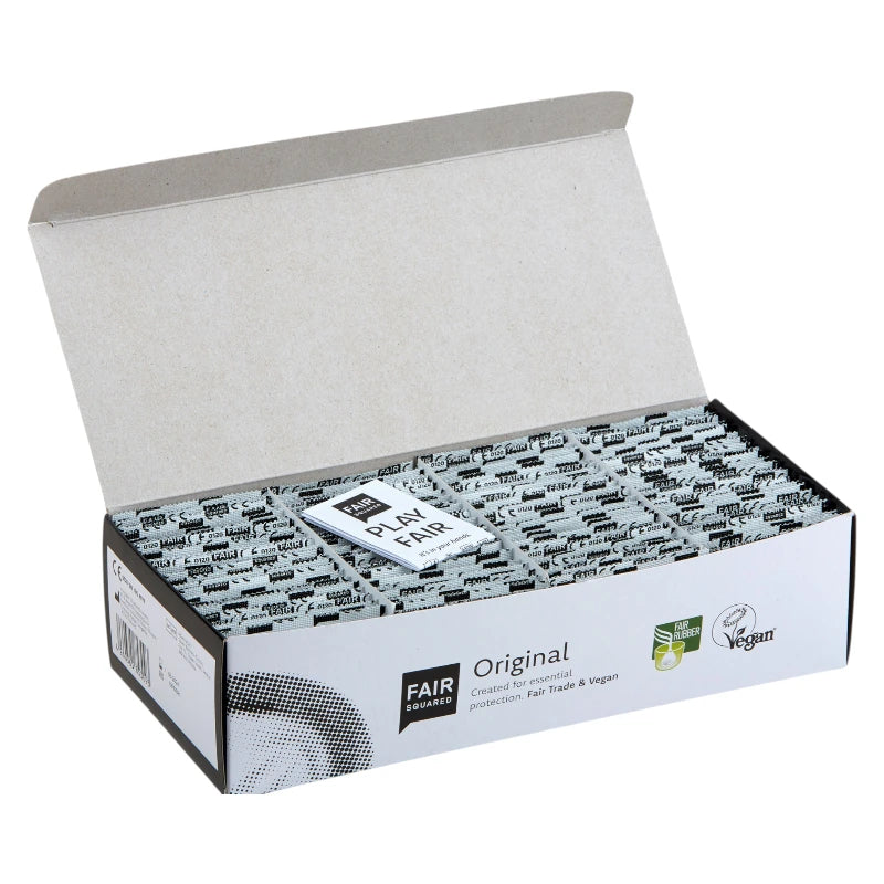 Fair Squared - Kondome Original Naturkautschuk - Grosspackung 100 Stück