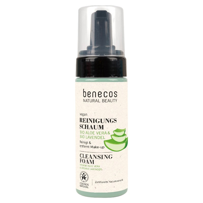 Benecos - Reinigungsschaum Aloe Vera & Lavendel BIO 150ml