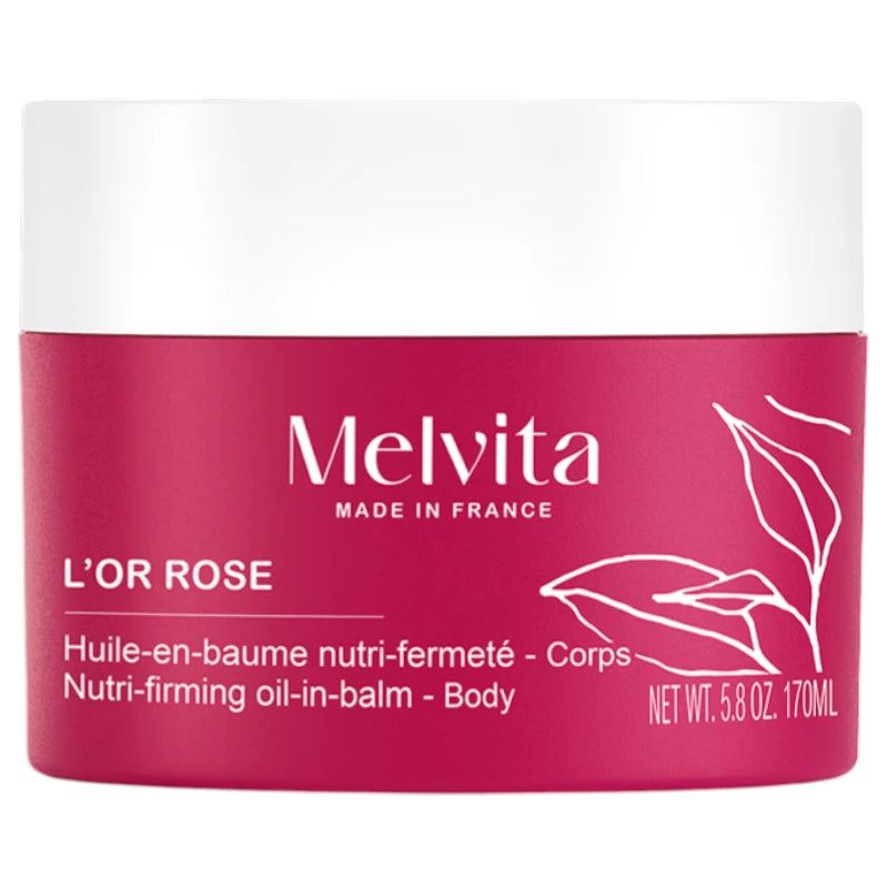 Melvita - Huile-en-baume nutri-fermeté BIO - corps - L'Or Rose 170ml