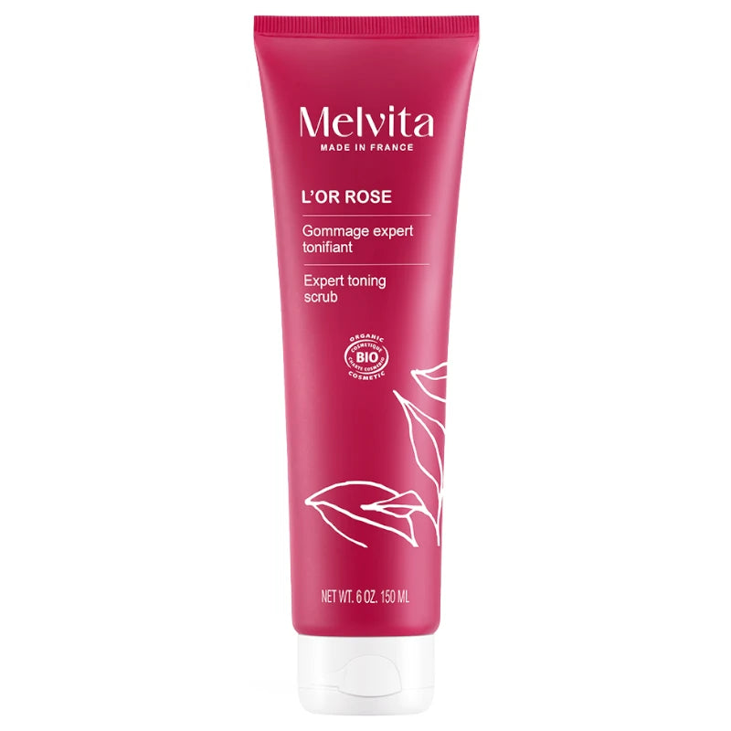 Melvita - Tonisierendes Körperpeeling BIO - L'Or Rose 150ml