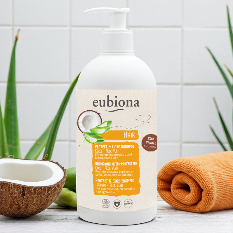 Eubiona - Nährschutz-Shampoo Kokos & Aloe Vera BIO 500ml
