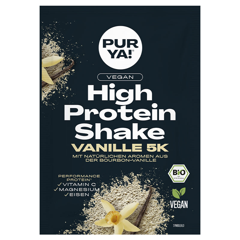 Veganes Proteinpulver Vanille 5K BIO 30g - PurYa