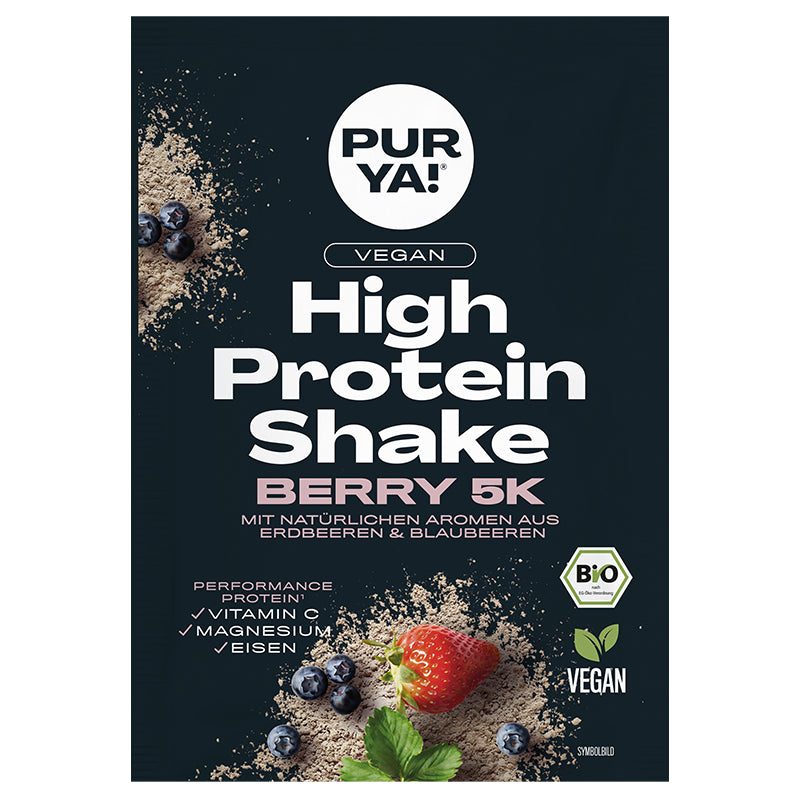 Veganes Proteinpulver Beeren 5K BIO 30g - PurYa