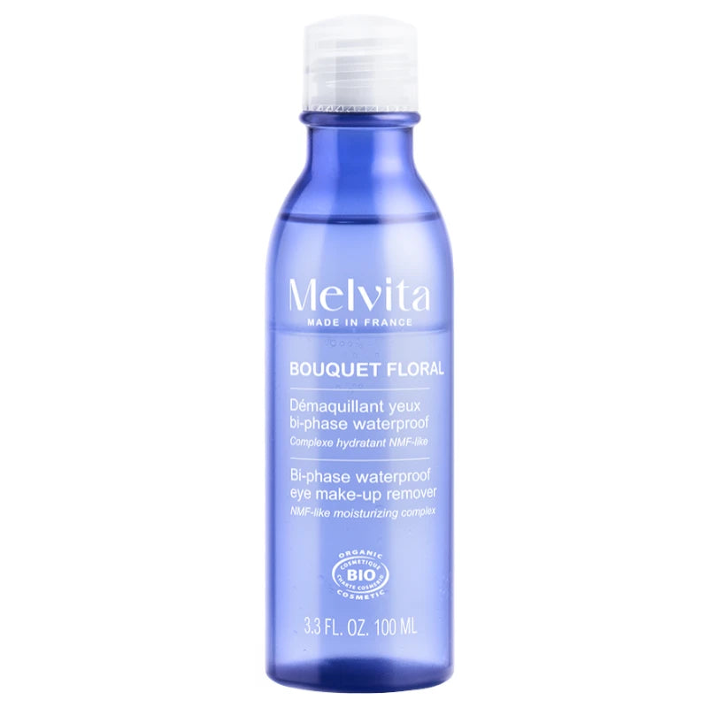 Melvita - 2-Phasen Augen-Make-up-Entferner BIO wasserfest - Bouquet Floral 100ml