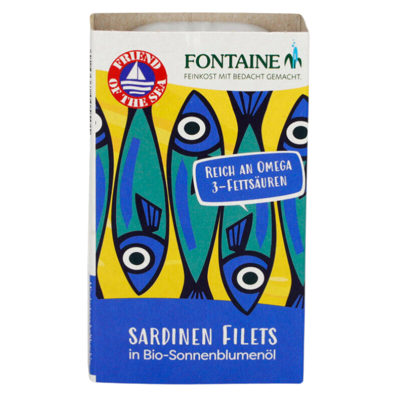 Fontaine - Sardinen in Sonnenblumenöl 120g