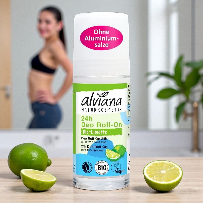 Alviana - Déodorant roll-on 24h citron vert BIO 50ml