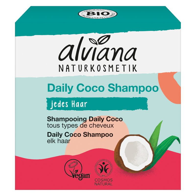 Alviana - Shampooing solide coco & argan 60g