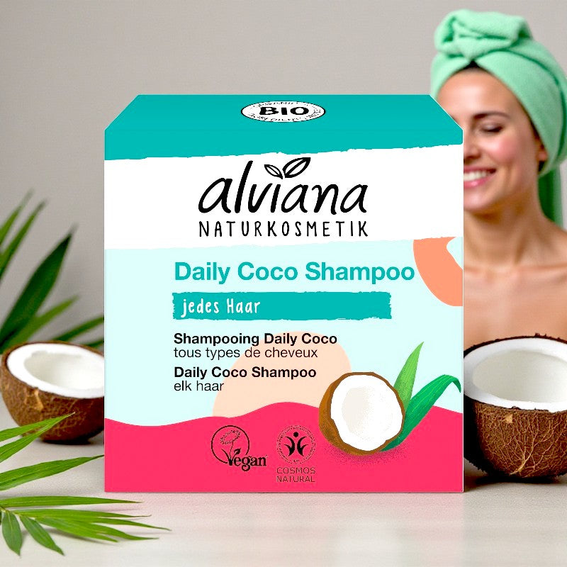 Alviana - Shampooing solide coco & argan 60g