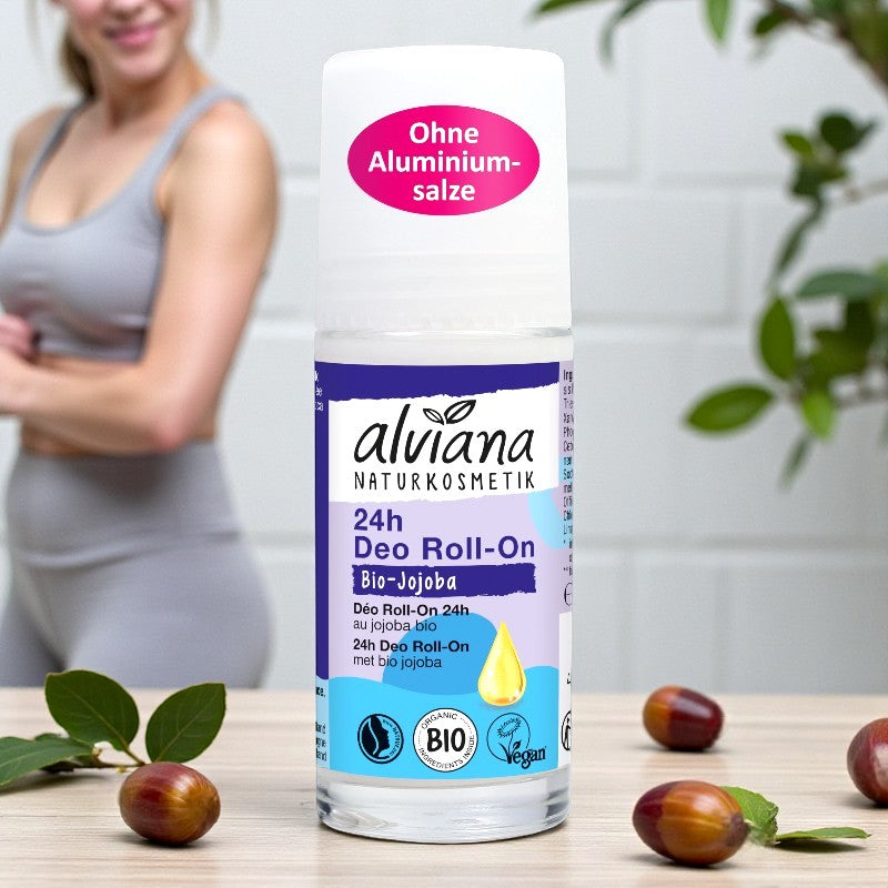 Alviana - Déodorant roll-on 24h jojoba BIO 50ml