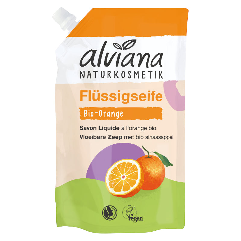 Alviana - Flüssigseife Orange 500ml