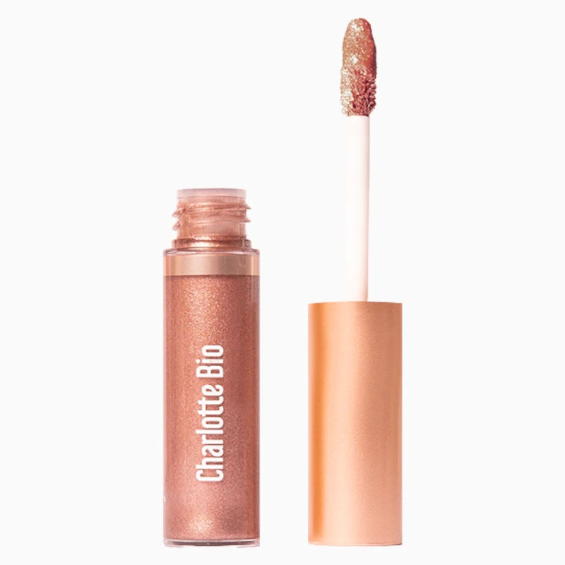 Charlotte Bio - Fard à paupières liquide marron glacé BIO 6,5ml