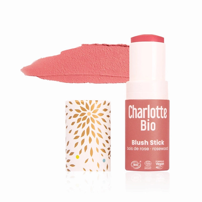 Charlotte Bio - Blush stick bois de rose BIO 5g