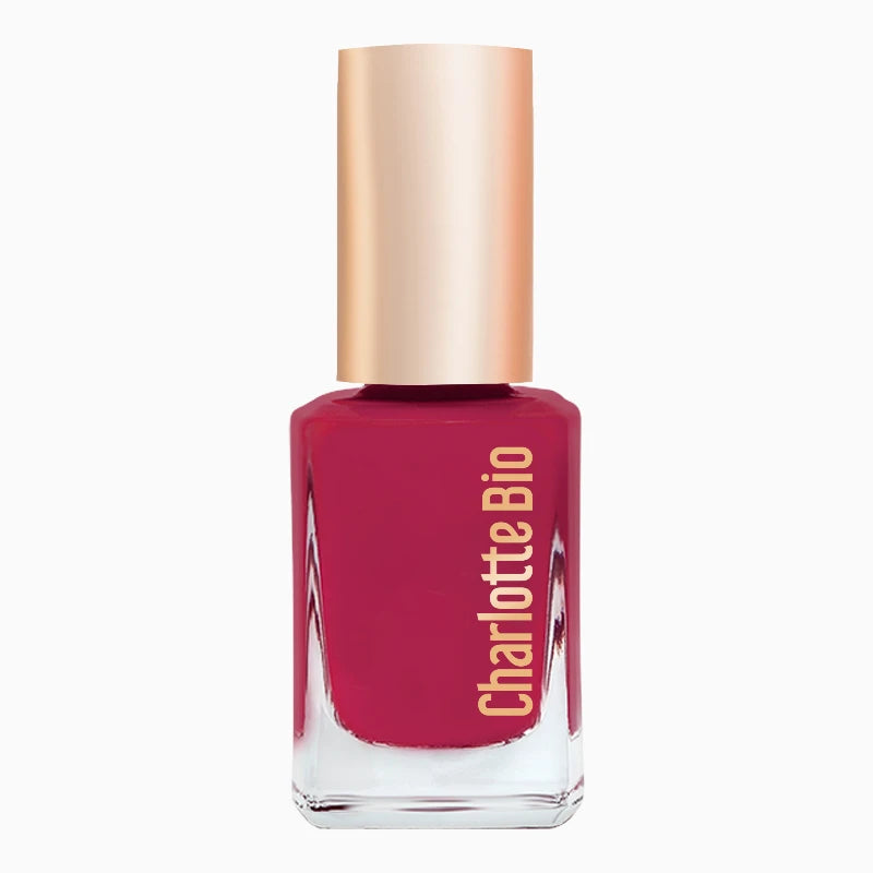 Charlotte Bio - Vernis à ongles framboise 10ml