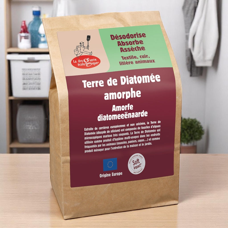 La Droguerie Écologique - Kieselgur 1kg - Diatomeenerde, natürliches Insektenpulver, amorph