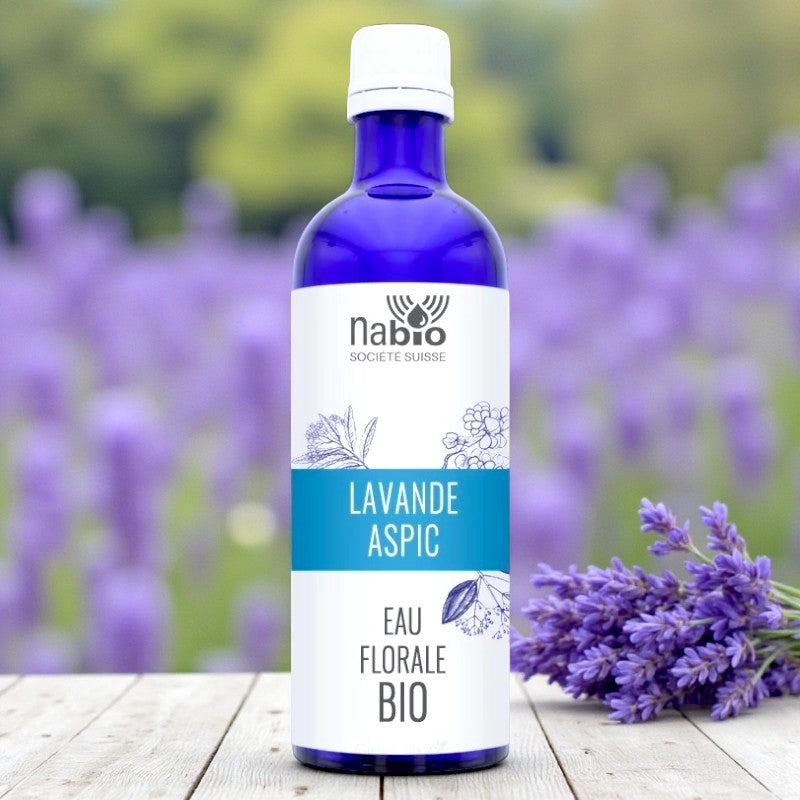 Bio-Lavendelblütenwasser (Spike) – 200 ml – Nabio