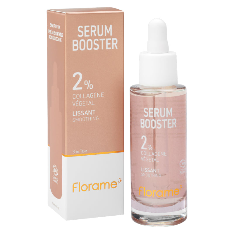 Florame - Glättendes Booster-Serum pflanzlichem Kollagen BIO 30ml