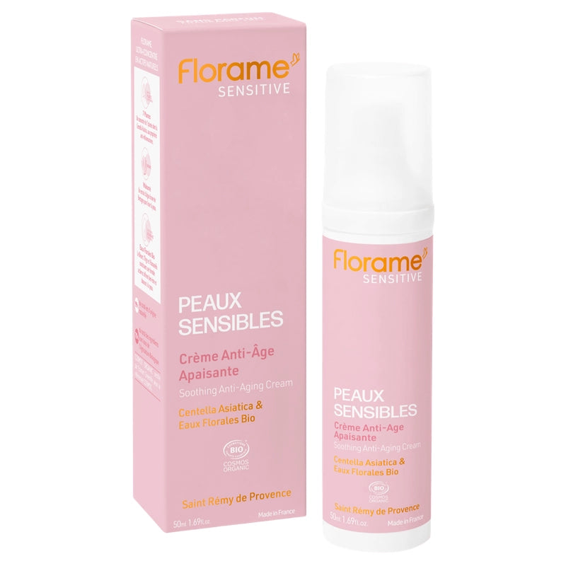 Florame - Crème anti-âge apaisante centella asiatica BIO 50ml