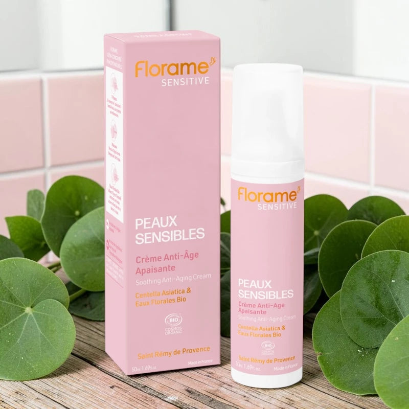 Florame - Crème anti-âge apaisante centella asiatica BIO 50ml