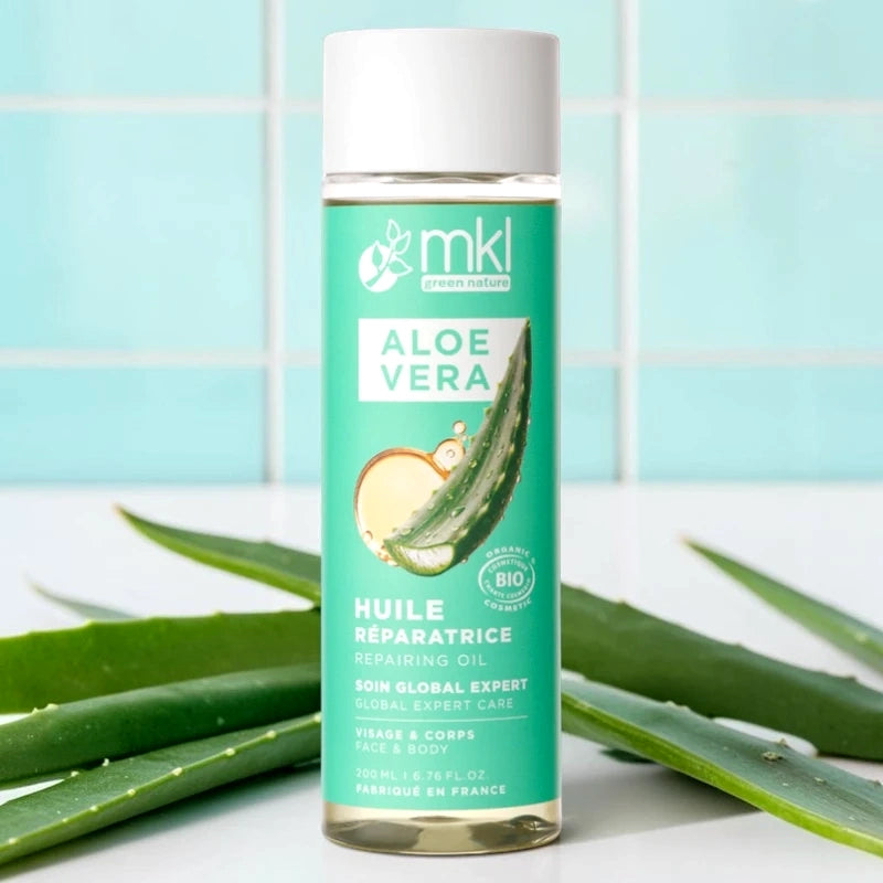 Huile réparatrice aloe vera BIO