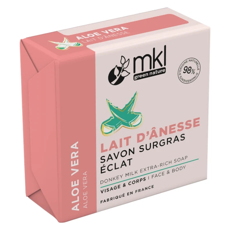 Savon surgras lait d'ânesse aloe vera