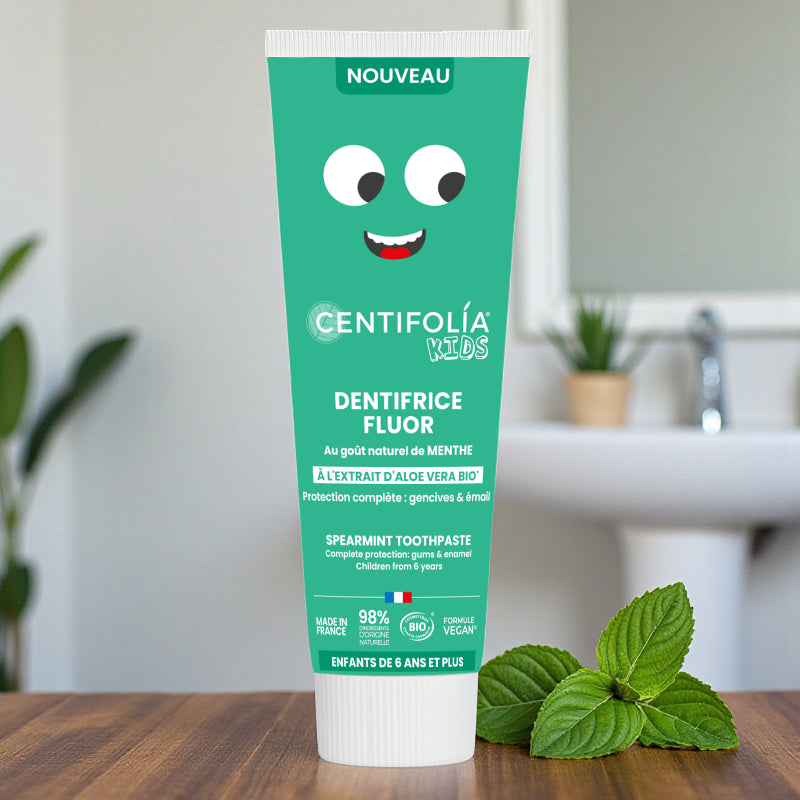 Centifolia - Dentifrice fluor menthe enfants BIO 75ml