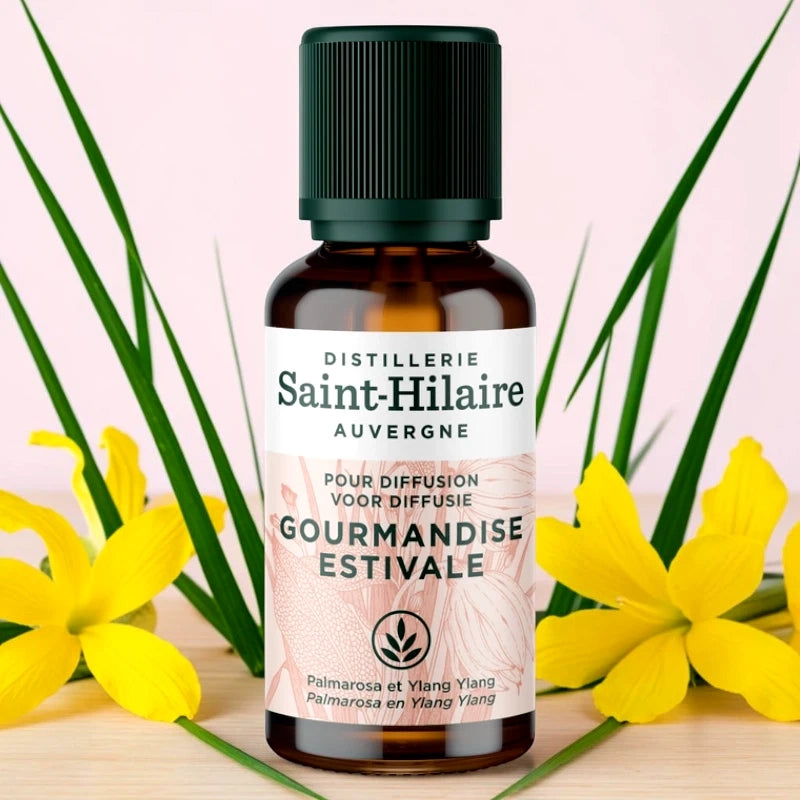 Synergie d'huiles essentielles gourmandise estivale BIO