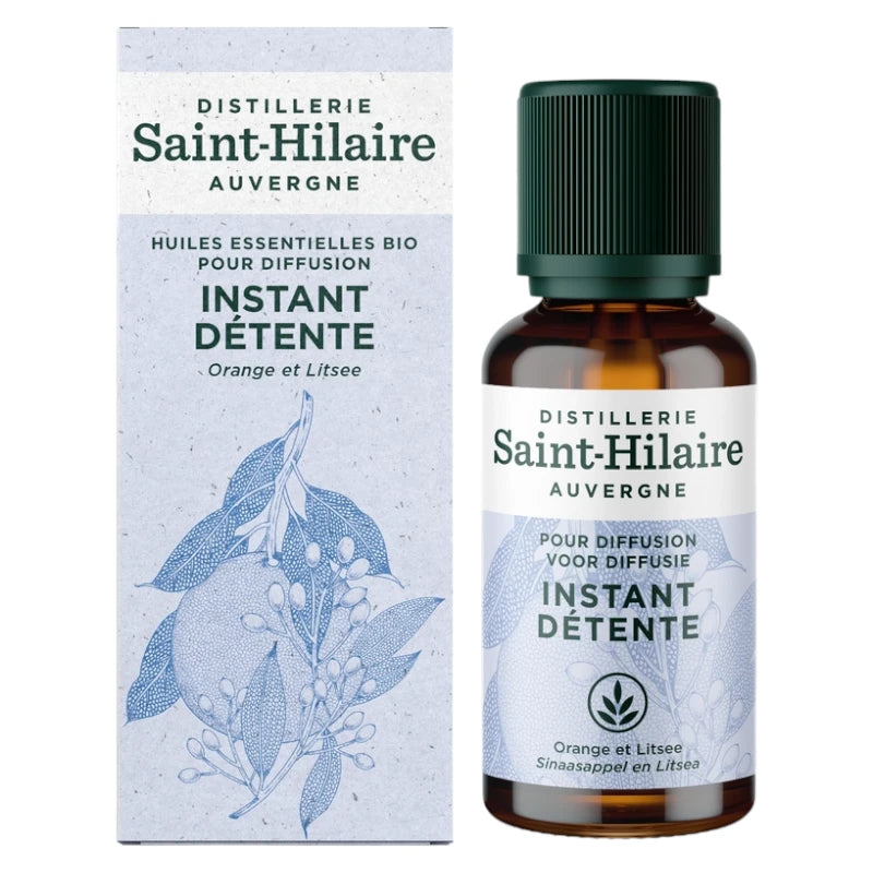 Synergie d'huiles essentielles instant détente BIO
