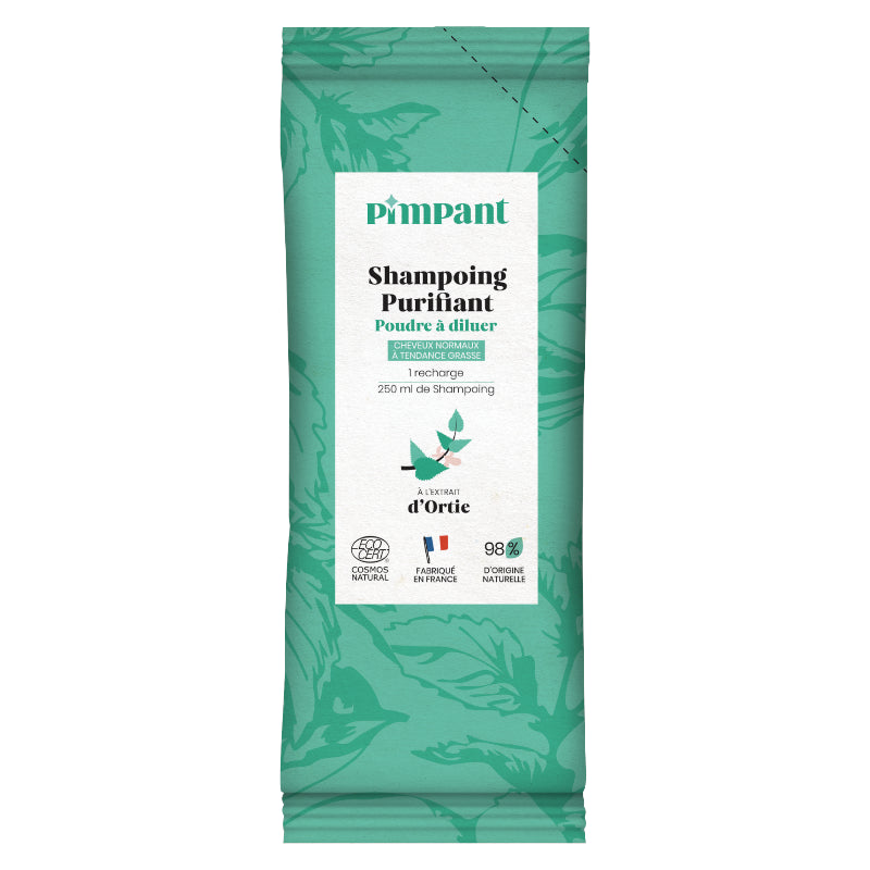 Pimpant - Klärendes Shampoo-Pulver zum Verdünnen Brennnessel 25g