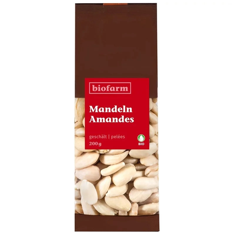 Biofarm - Bio-Mandeln, geschält 200g