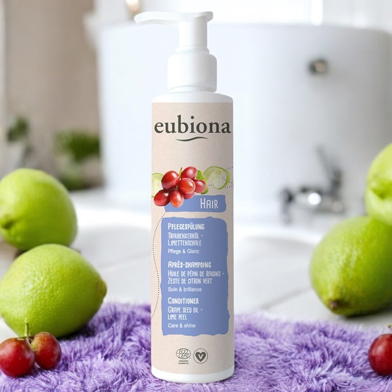 Eubiona - Pflegespülung Traubenkern & Limette BIO 200ml