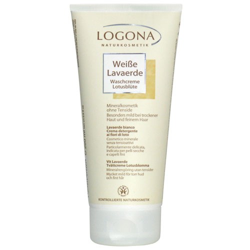 Logona - Argile blanche en gel fleur de lotus 200ml