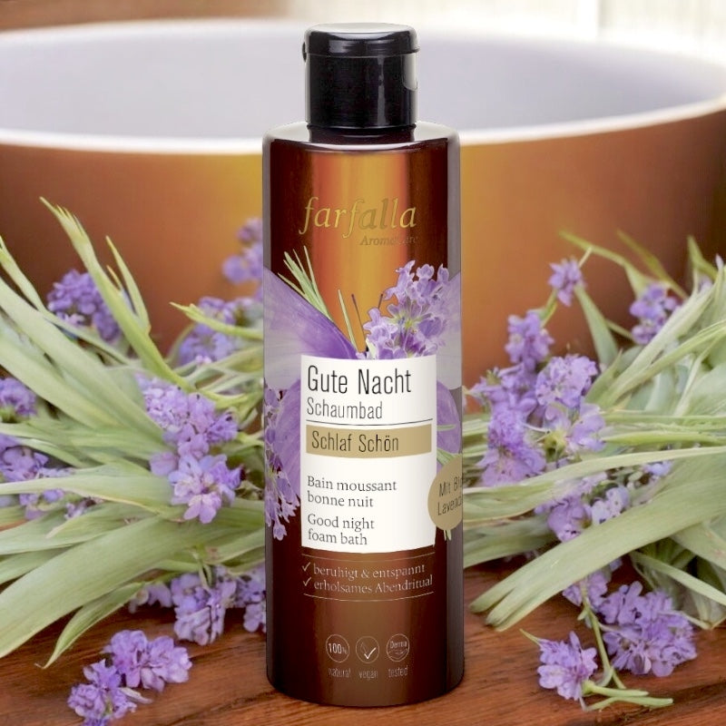 Farfalla - Badeschaum Gute-Nacht Lavendel BIO 200ml