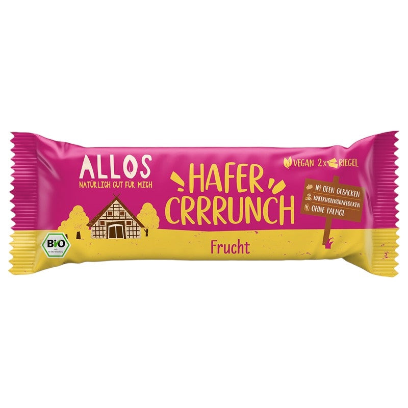 Allos - Knuspriger Haferriegel Frucht BIO 50g