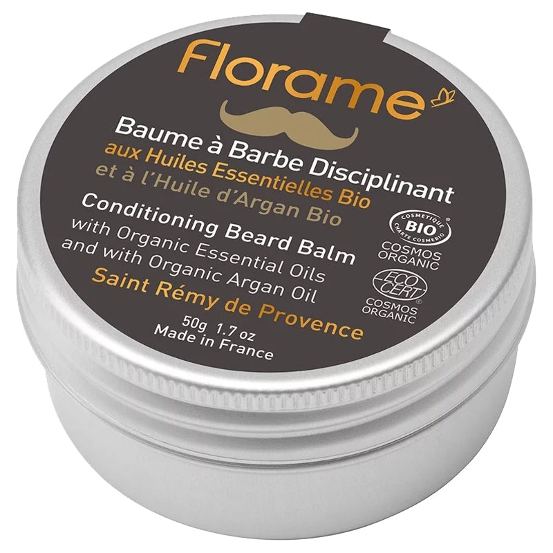 Florame - Baume à barbe disciplinant homme BIO cèdre & argan 50g