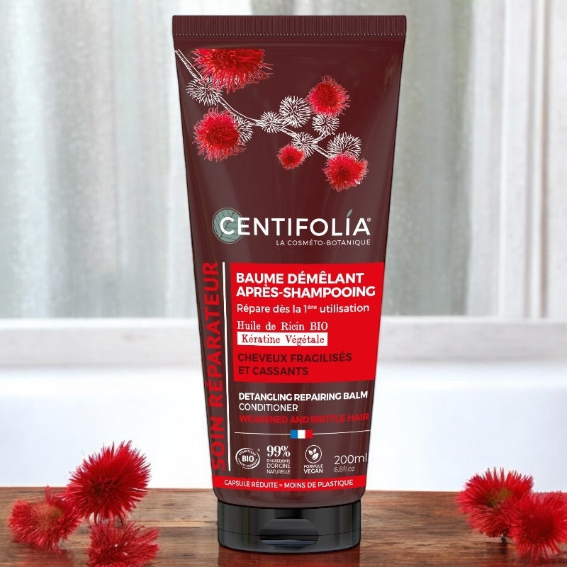 Centifolia - Baume démêlant réparateur après-shampooing BIO ricin 200ml