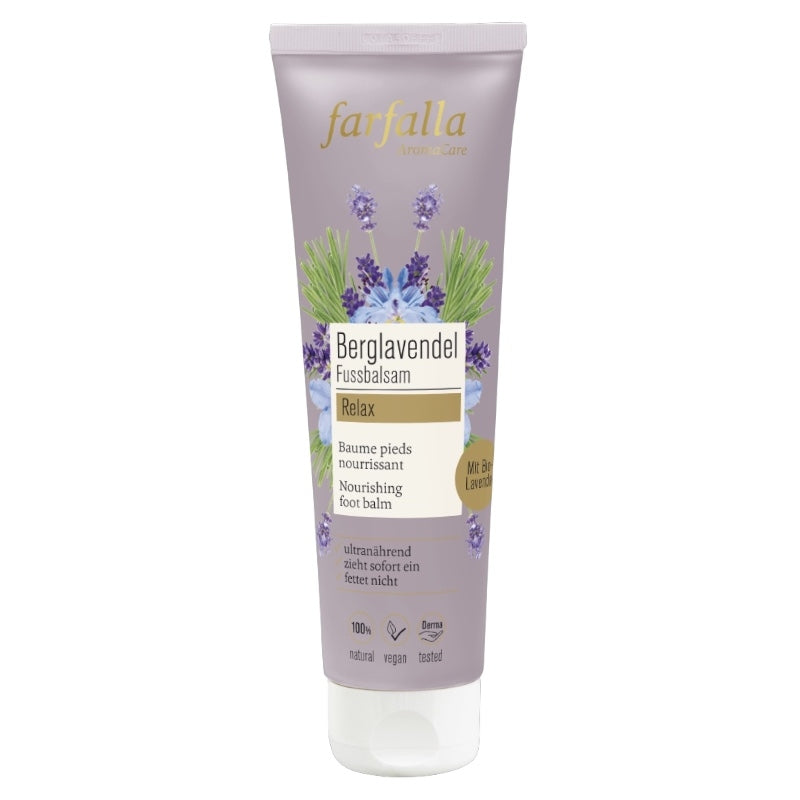 Farfalla - Baume pieds nourrissant BIO lavande de montagne 75ml