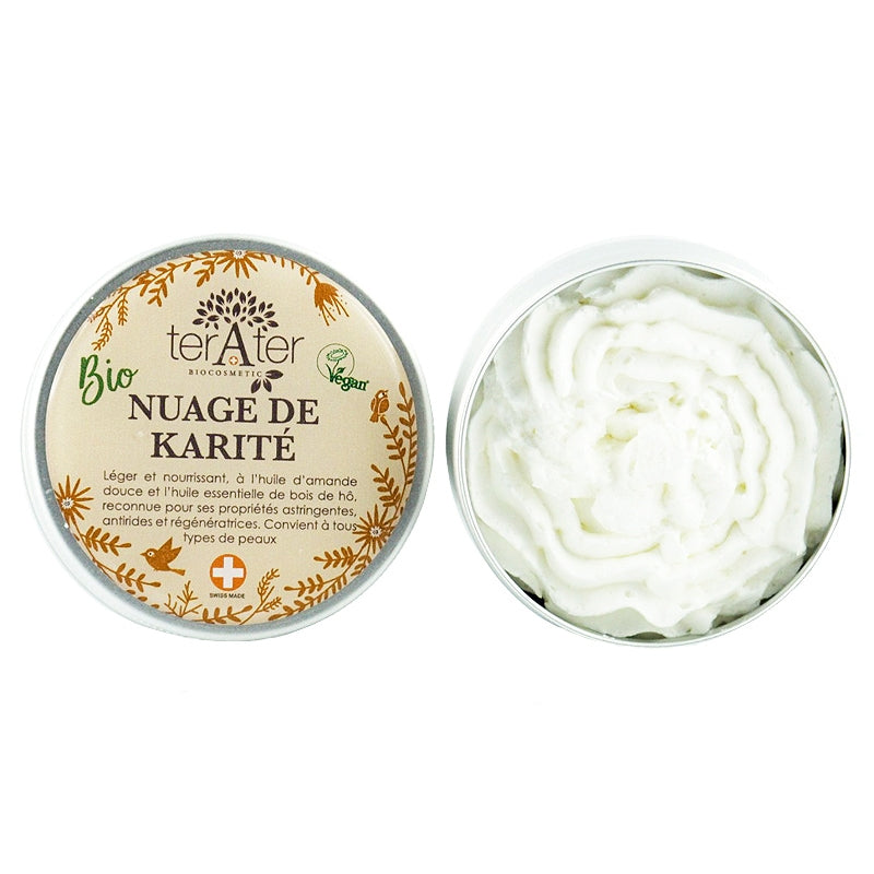 Beurre BIO Nuage de karité, amande douce & bois de hô