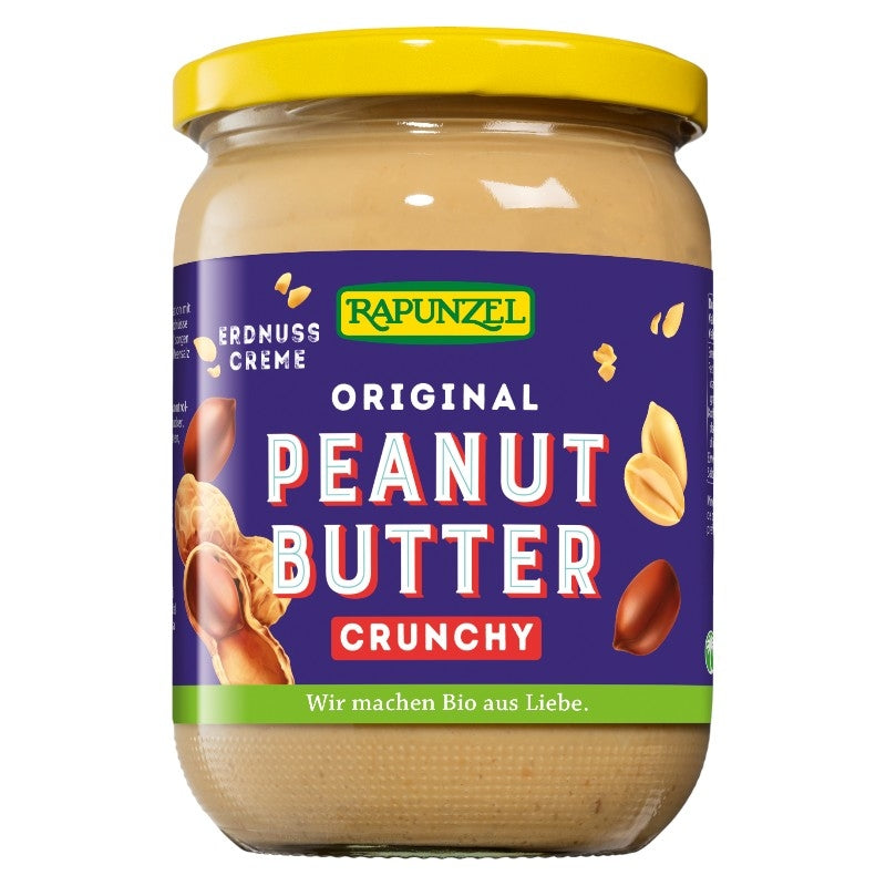 Bio-Erdnussbutter nach amerikanischer Art - 500 g - Rapunzel