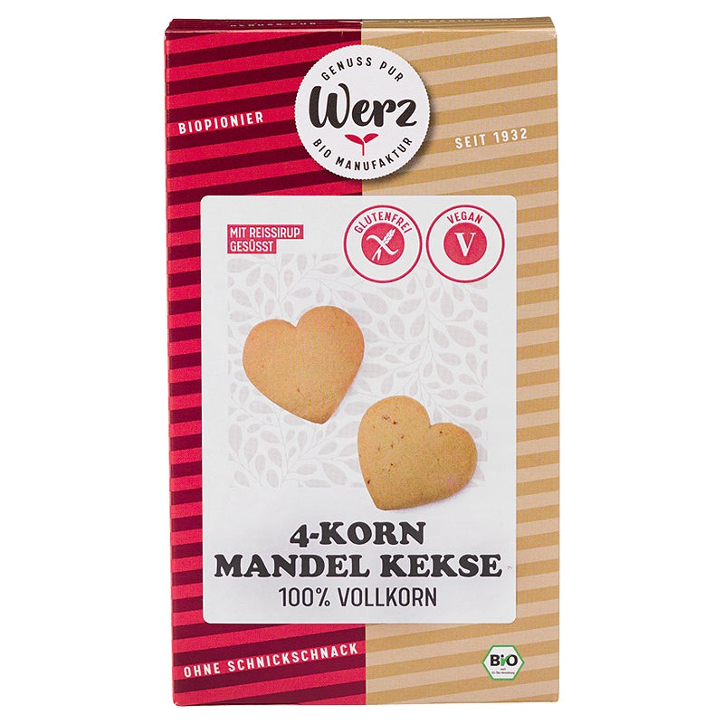 Biscuits complets aux 4 céréales & amandes BIO