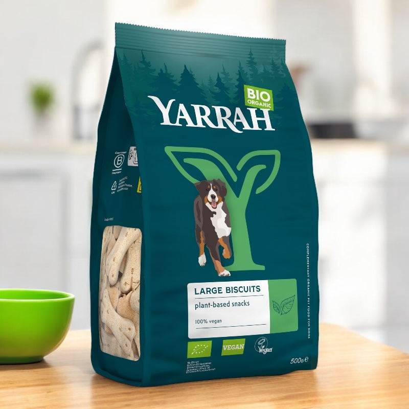 Biscuits végétariens & végétaliens pour grand chien BIO
