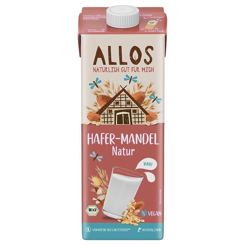 Allos - Hafer-Mandel-Drink BIO 1l