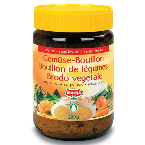 Bouillon de légumes sans levure & sans corps gras BIO