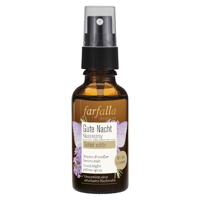 Farfalla - Brume d'oreiller BIO Bonne nuit lavande 30ml