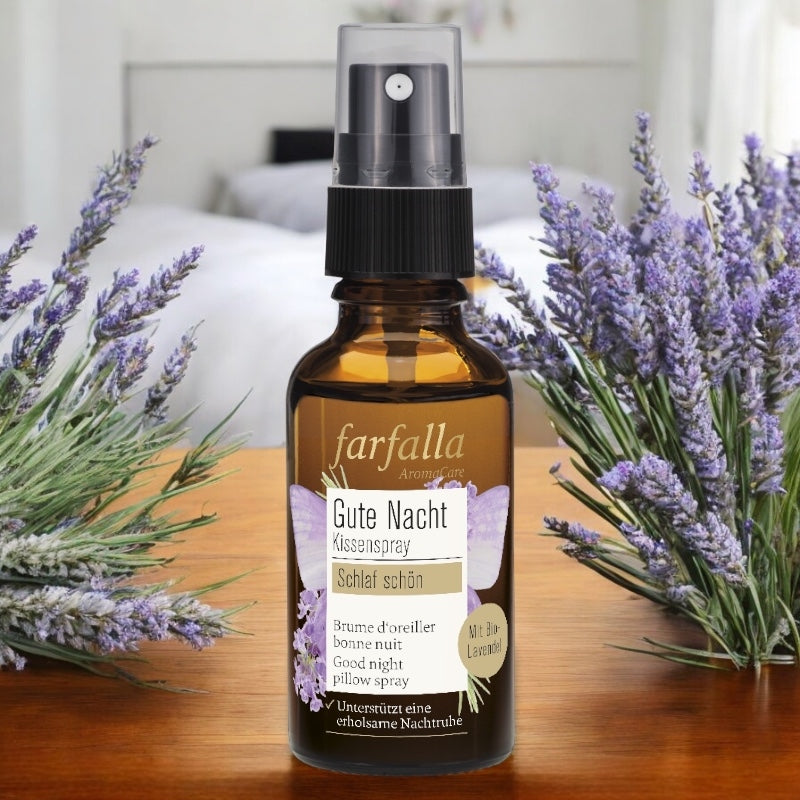 Farfalla - Brume d'oreiller BIO Bonne nuit lavande 30ml