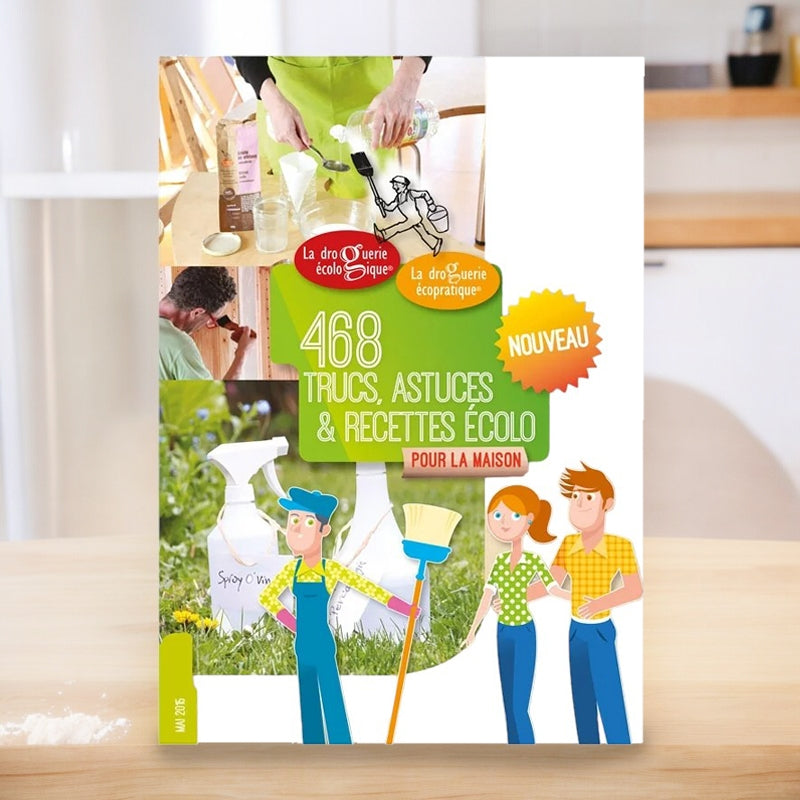 La Droguerie Écologique - Notizbuch mit 468 Haushaltstipps & umweltfreundlichen Rezepten